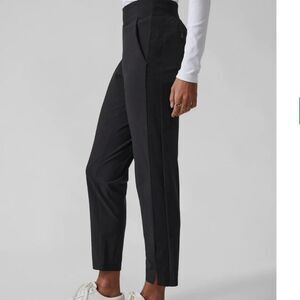 ATHLETA Women's Brooklyn Ankle Pant in Black Size 8